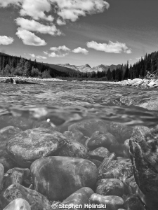 Mountain Stream, near Crescent Falls, Alberta.  Canon G10 by Stephen Holinski 